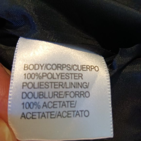 Gorgeous Cache Bronze Black Metallic Floral Brocade Blazer Removable Fur Collar - Picture 9 of 10